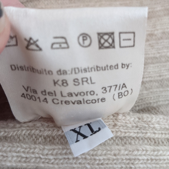 Erika Cavallini beige turtleneck sweater - Picture 6 of 8